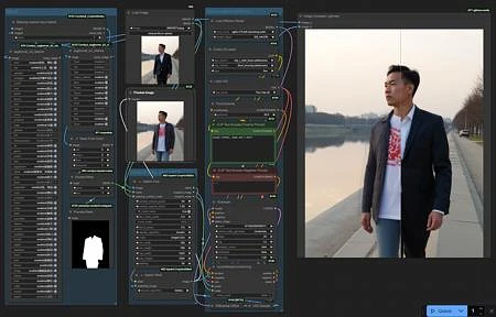 Featured image #4 for [FLUX | SDXL] Auto clothes inpainting