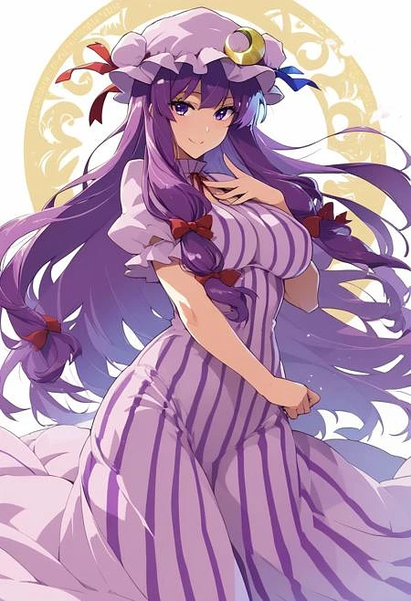 Featured image #3 for Patchouli Knowledge パチュリー・ノーレッジ (Touhou) Pony Illustrious