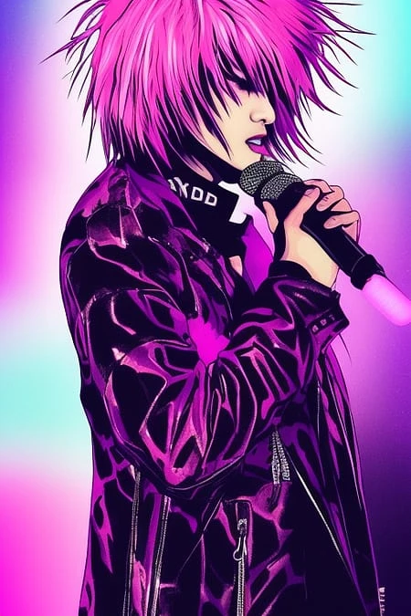 Featured image #4 for The Pink Spider (Jrock/Visual Kei/Digital Art)