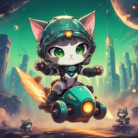 Featured image #3 for Meowpocalypse (sdxl1.0)