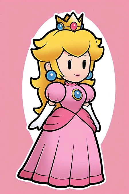 Featured image #1 for [PonyXL + Illustrious + 1.5] Style - Paper Mario