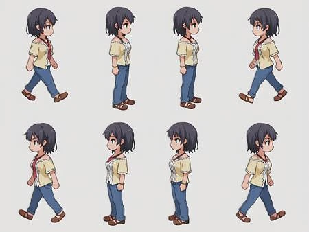 Featured image #3 for Sprite Sheet | Concept Prototype | PonyXL