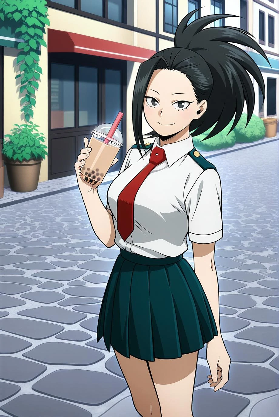 Featured image #4 for Boku no Hero Academia - Momo Yaoyorozu [Pony + Illustrious]