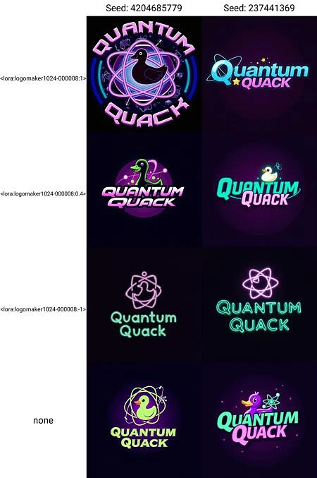 Featured image #2 for LogoMaker1024: Classic & Cartoon Logotypes | Flux LoRa