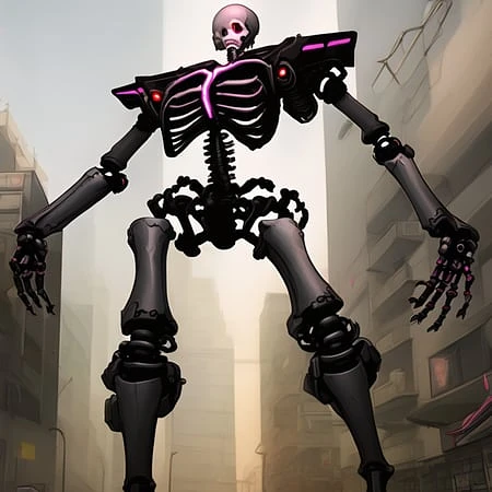 Featured image #5 for djz Skeletal Cyborg V21