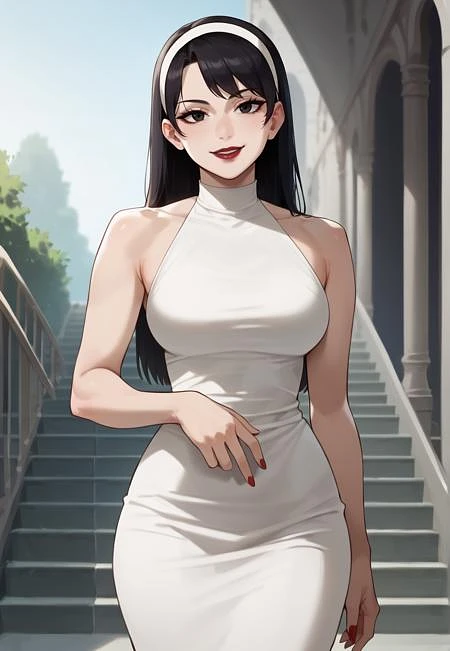 Featured image #1 for Clothes | Western White Dress [SD/Pony]