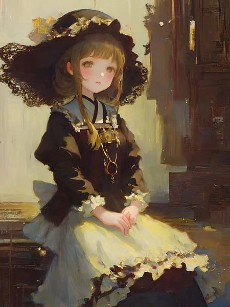Featured image #1 for Oil painting style LoRA