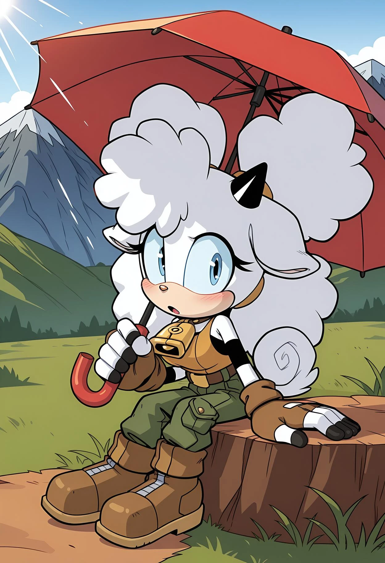 Featured image #2 for [Illustrious / Pony] Lanolin the Sheep (Sonic IDW Comics)