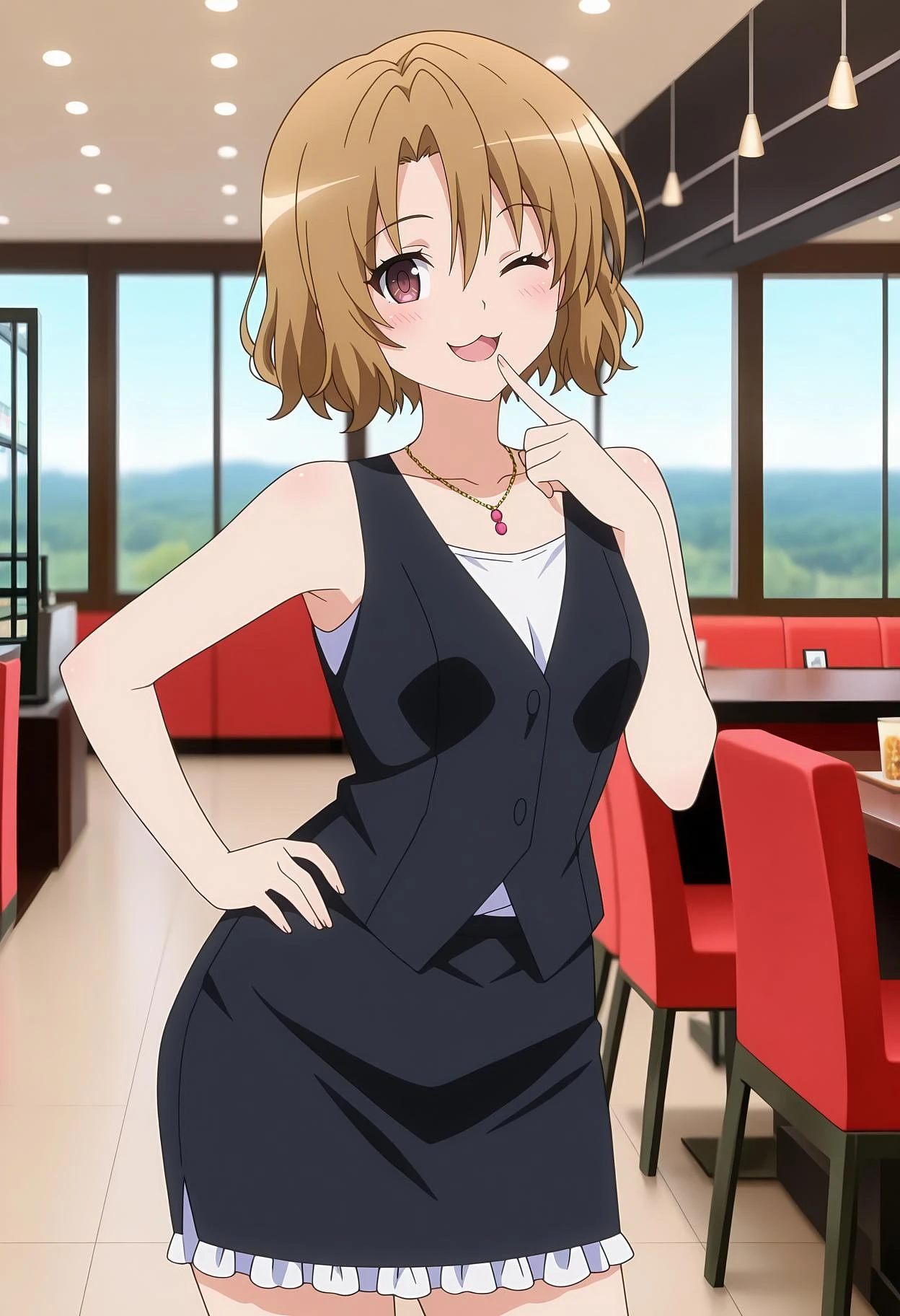 Featured image #1 for Momioka Risa [3 outfits] | Illustrious | To LOVE-Ru
