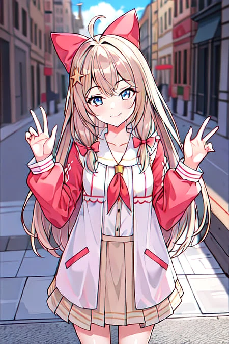 Featured image #3 for A-soul Diana 嘉然初始服装 Lora + TEXTUAL INVERSION