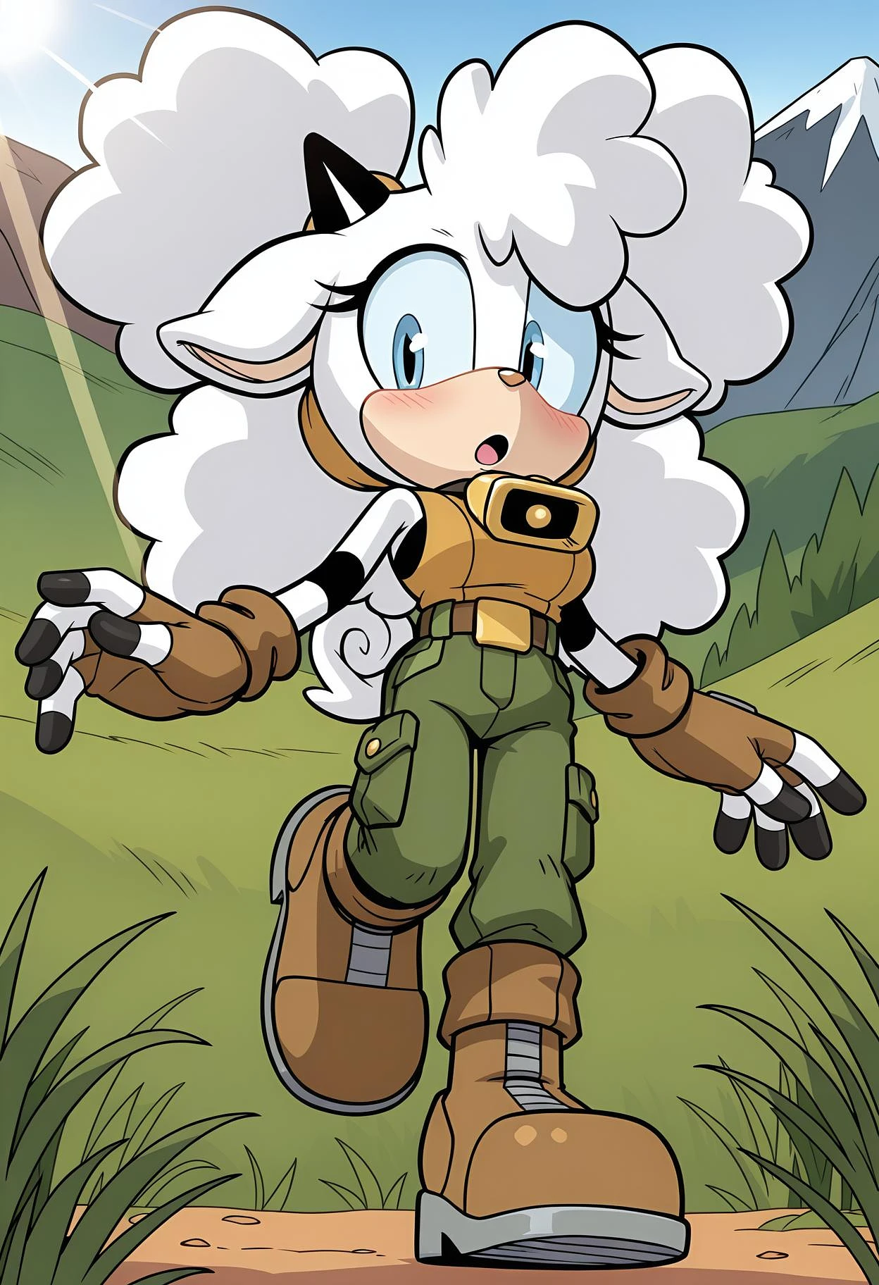 Featured image #1 for [Illustrious / Pony] Lanolin the Sheep (Sonic IDW Comics)