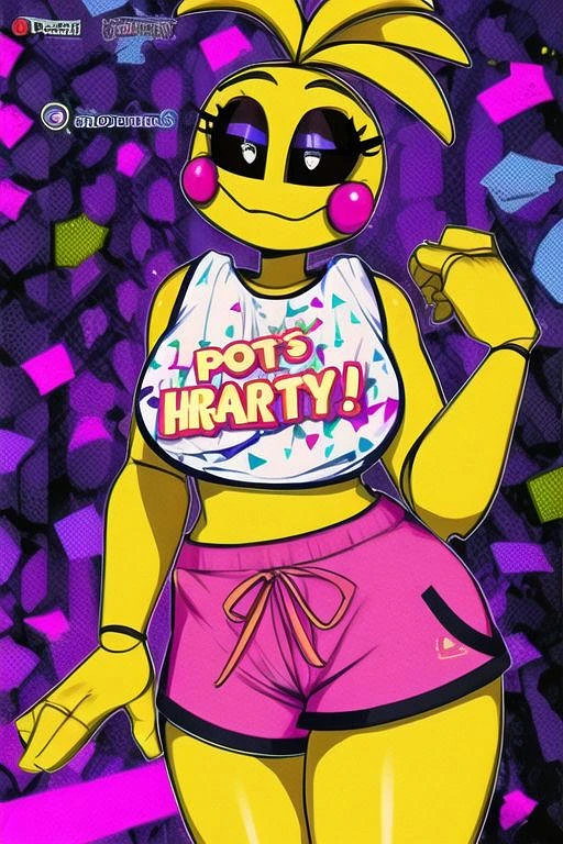 Featured image #3 for Toy Chica   FNAF / Five Nights at Freddy's    illust + 1.5