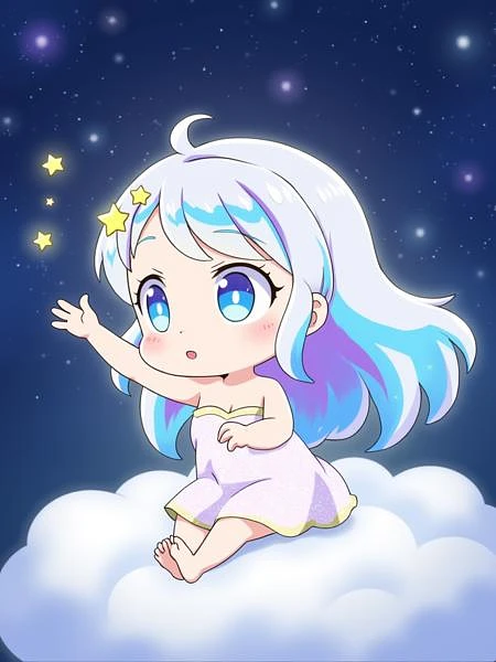 Featured image #2 for Zanshou-kin(残照金) Flux Taka Chibi style