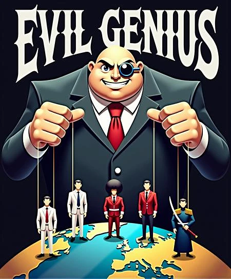 Featured image #1 for Evil Genius (2004) LoRA
