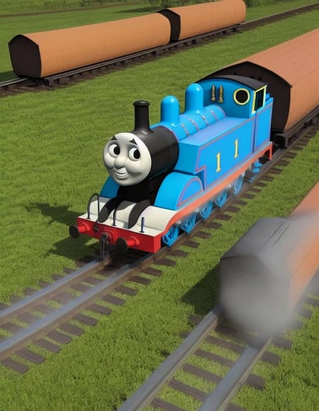 Featured image #4 for Thomas The Train / Tank I LoRA I Thomas & Friends