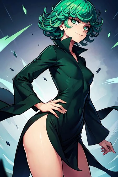 Featured image #5 for Tatsumaki: Terrible Tornado | タツマキ (One Punch Man) [Pony & SD1.5]