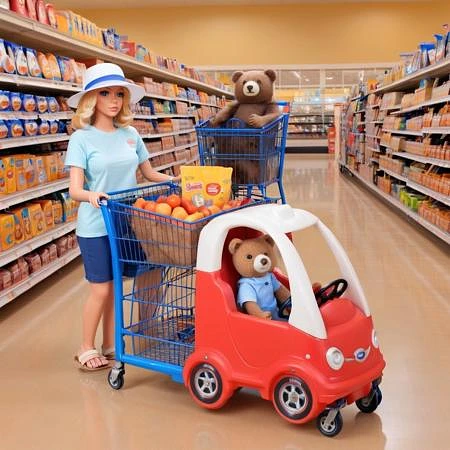 Featured image #5 for Grocery store car cart - XL