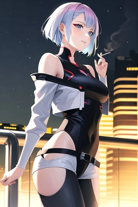 Featured image #5 for Lucy (Cyberpunk Edgerunners) LoRA