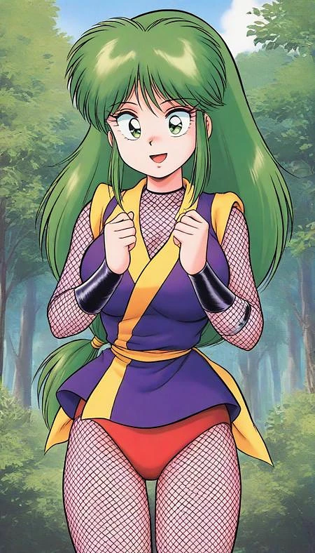 Featured image #1 for ヤエちゃん コミックボンボンVer illustrious/Pony Yaechan (Ganbare Goemon COMIC BonBon Ver)