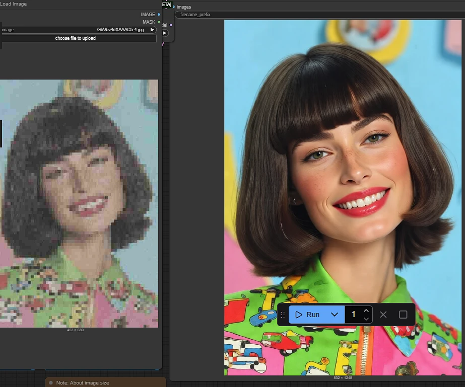 Featured image #6 for [LuisaP❤️] QWEN-EDIT BAD QUALITY UPSCALER