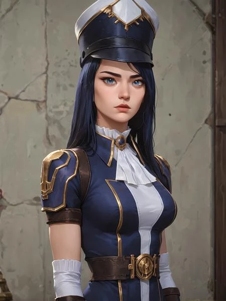 Featured image #1 for Caitlyn [League of Legends] (LoRA) - PONY