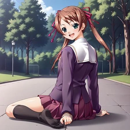 Featured image #5 for Fujine Hatoba (Sei Dorei Gakuensai) XL pony LORA