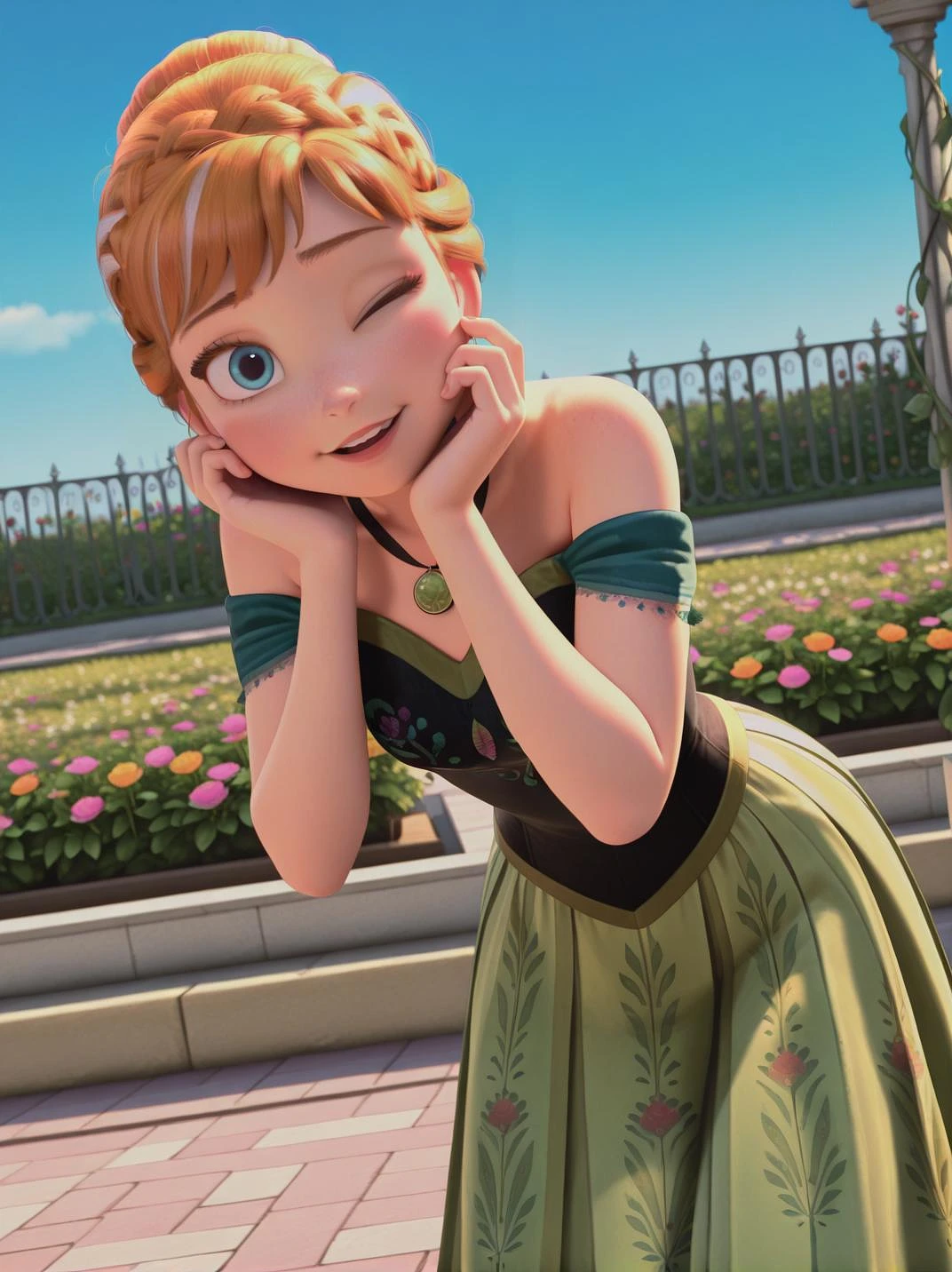 Featured image #2 for Anna (Frozen) - Disney Princess - | Illustrious XL | PONY XL | SD 1.5 | - by YeiyeiArt