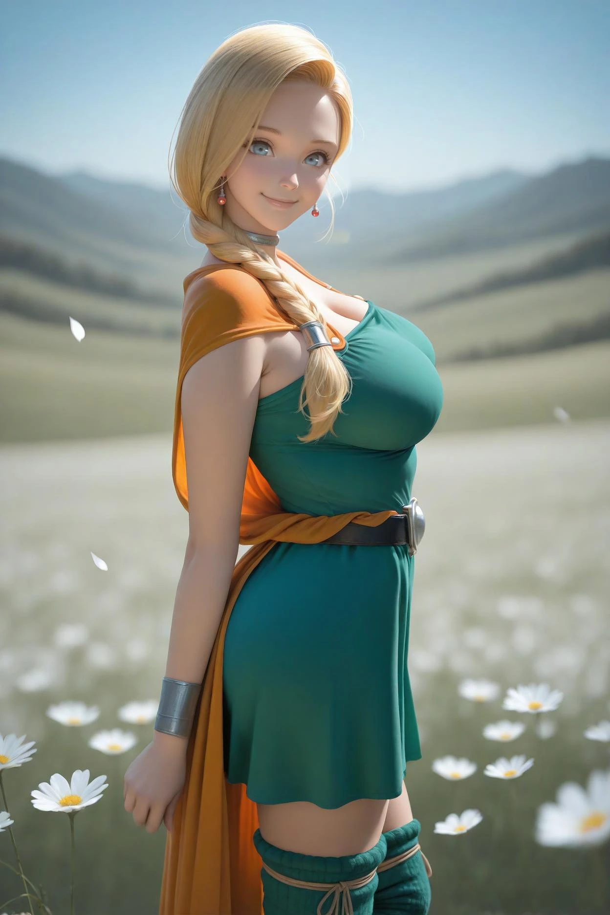 Featured image #3 for Bianca Whitaker/ビアンカ (Dragon Quest V: Hand of the Heavenly Bride) SDXL LoRA [Illustrious]