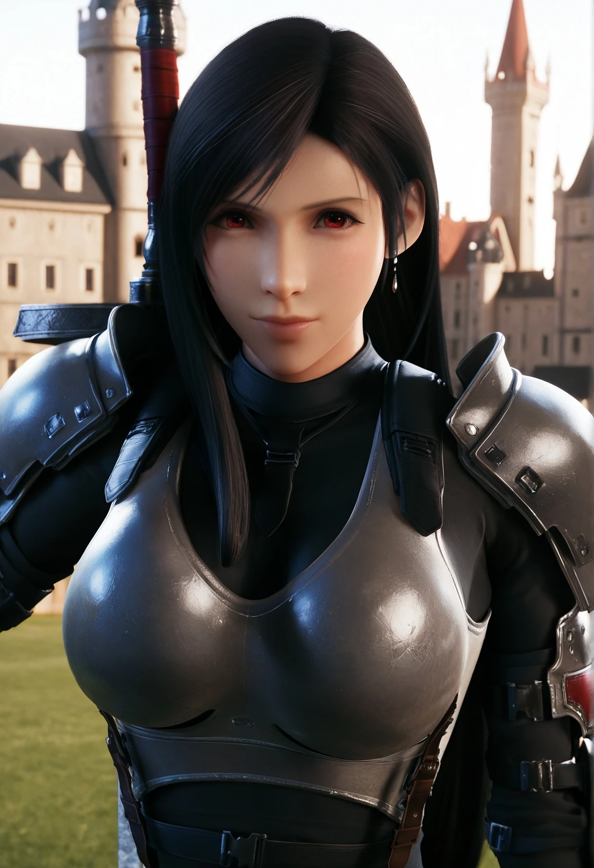 Featured image #3 for Tifa Lockhart - 3D style - For BlenderXL Illustrious