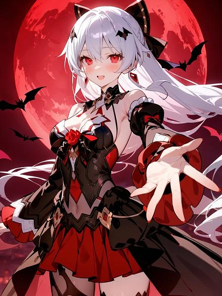 Featured image #5 for Theresa Apocalypse · Lunar Vow: Crimson Love 德丽莎 月下誓约· 予爱以心 | Honkai Impact 3rd