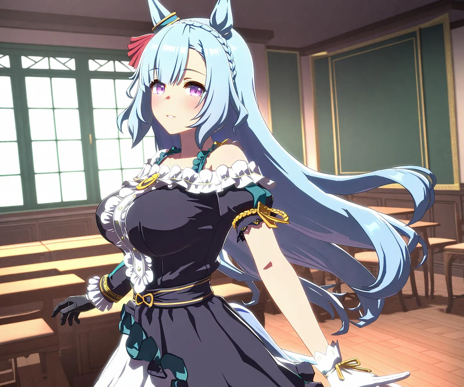 Featured image #5 for Mejiro Ardan (Umamusume) in game style 3D ILL-v2