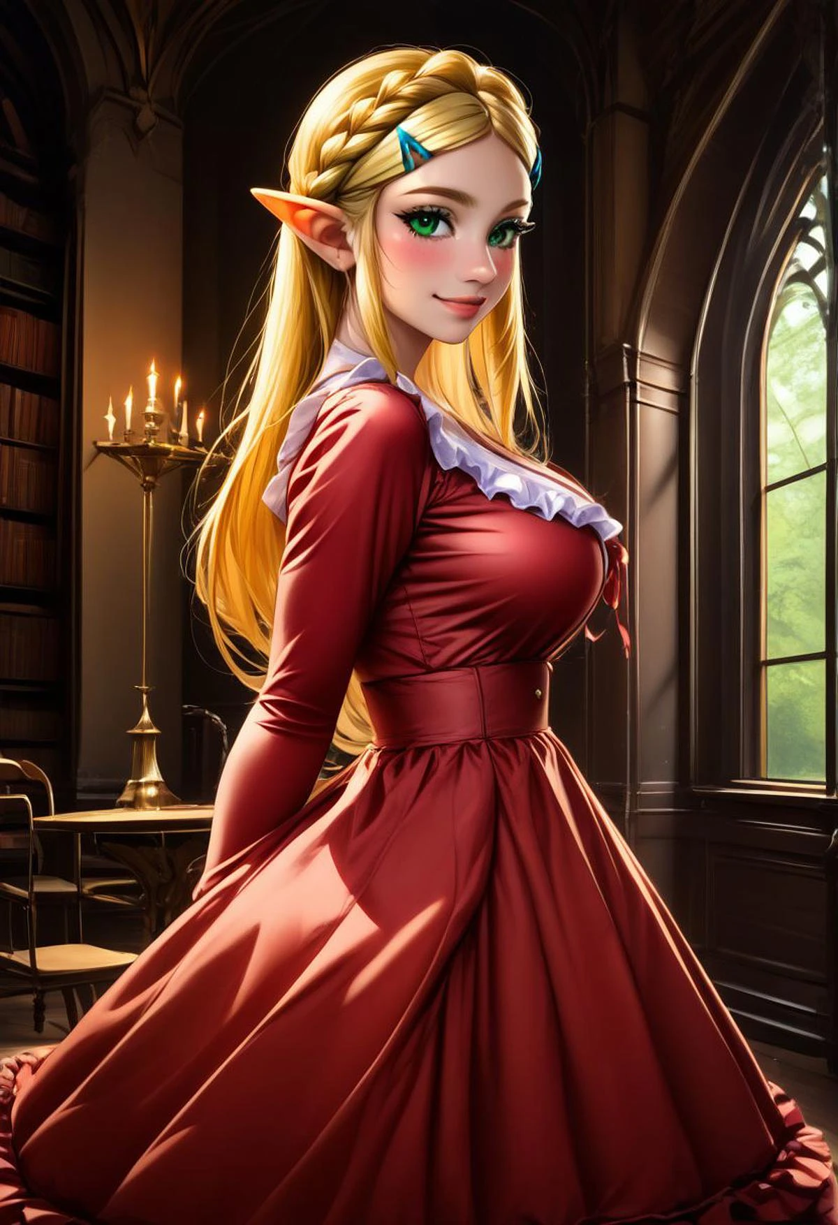 Featured image #6 for Dark Academia (Interior Space) [Illustrious & SDXL & Pony]
