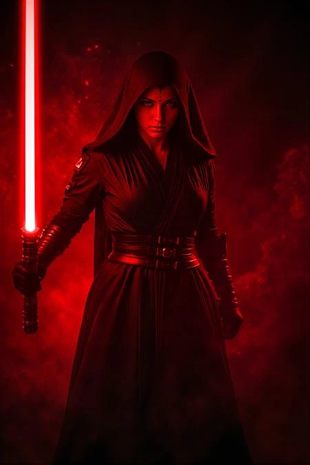 Featured image #1 for Star Wars sith outfit (flux,pony and 1.5)