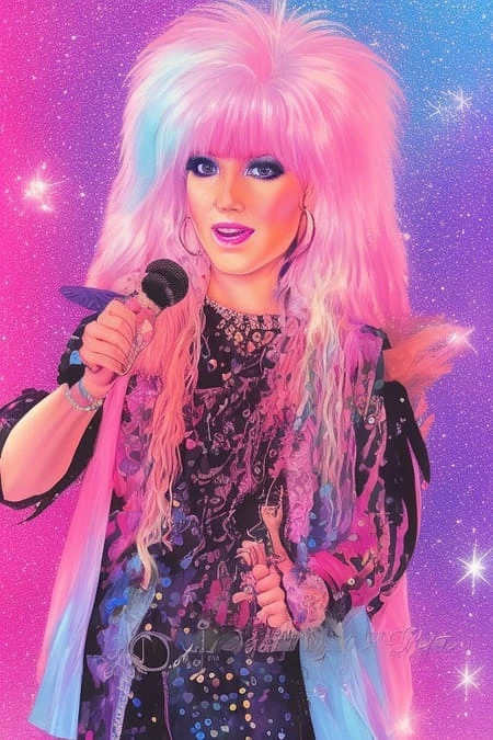 Featured image #1 for 1980s Aesthetic (Jem and the Holograms)