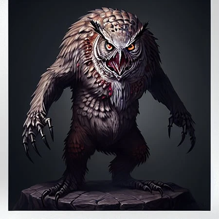 Featured image #4 for DnDAi-Owlbear_Creature
