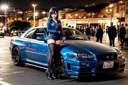 Featured image #1 for NISSAN Skyline GT-R R34 car LORA