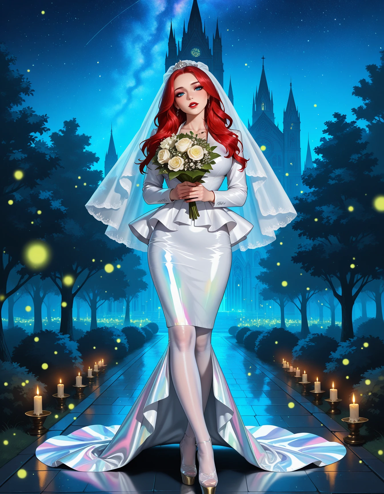 Featured image #2 for Skirt Suit Peplum Dress | Deja Vu | ILXL