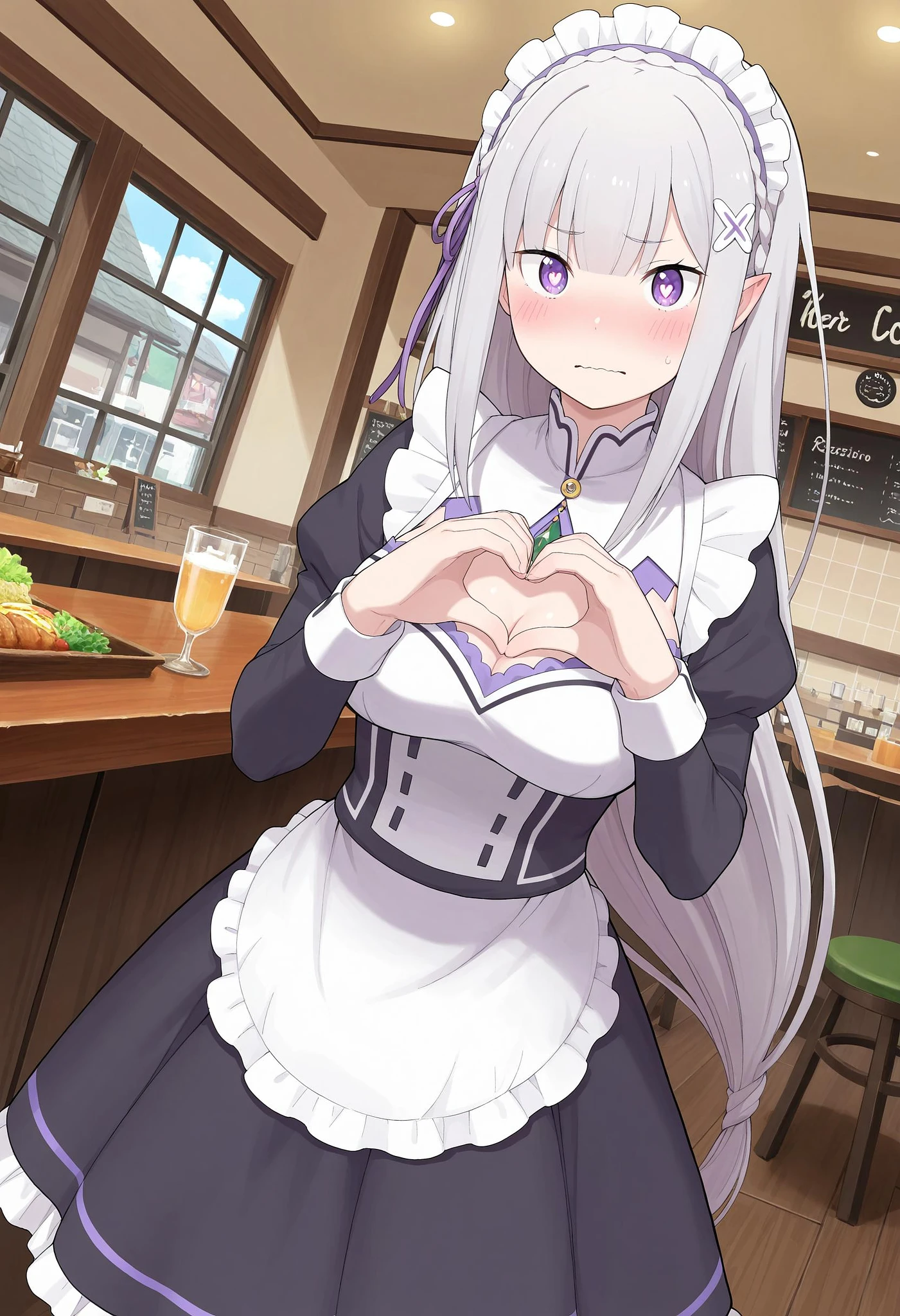 Featured image #2 for Emilia - (Re:Zero) Pony/Illustrious/NoobAI