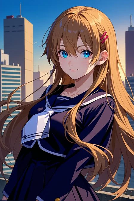Featured image #1 for Asuka Hiiragi/柊 明日香 (Tokyo Xanadu) SDXL LoRA [Pony Diffusion]