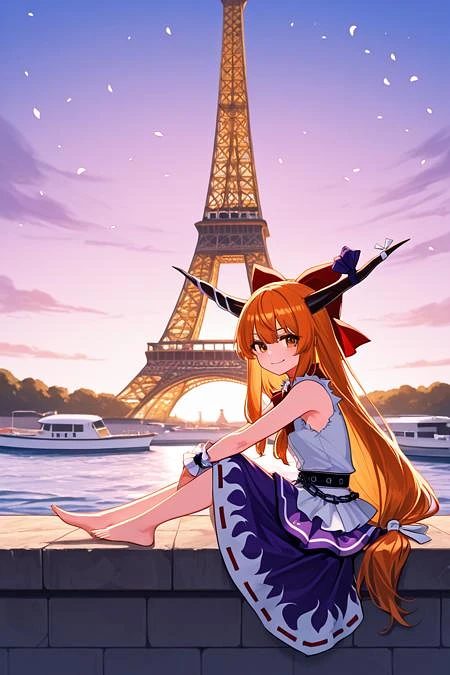 Featured image #4 for Suika Ibuki: Drunk Oni | 伊吹 萃香 (Touhou: Immaterial and Missing Power) [Illustrious & SD1.5]