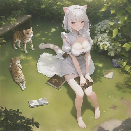Featured image #2 for AbyssOrangeMix3 #3: White Mild Cat Girl by Day(First part) [By Racy_Cats]
