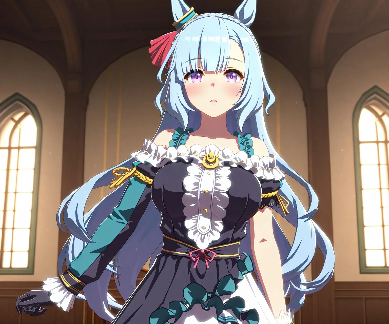 Featured image #3 for Mejiro Ardan (Umamusume) in game style 3D ILL-v2