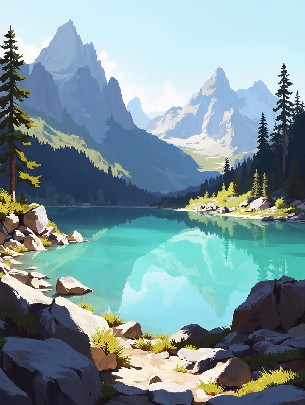 Featured image #4 for Stylized Anime art style with textured brushwork | Flux.D | HiDream