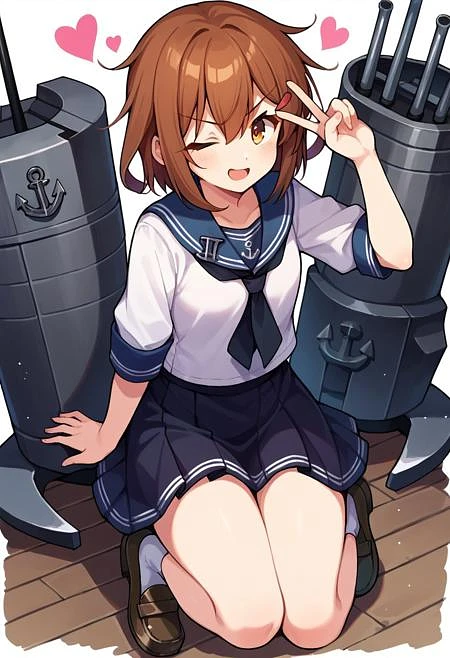 Featured image #5 for Ikazuchi (from Kantai Collection) [Pony]