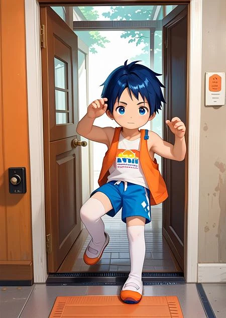 Featured image #1 for 蓝色体操鞋-uwabaki footwear shoes