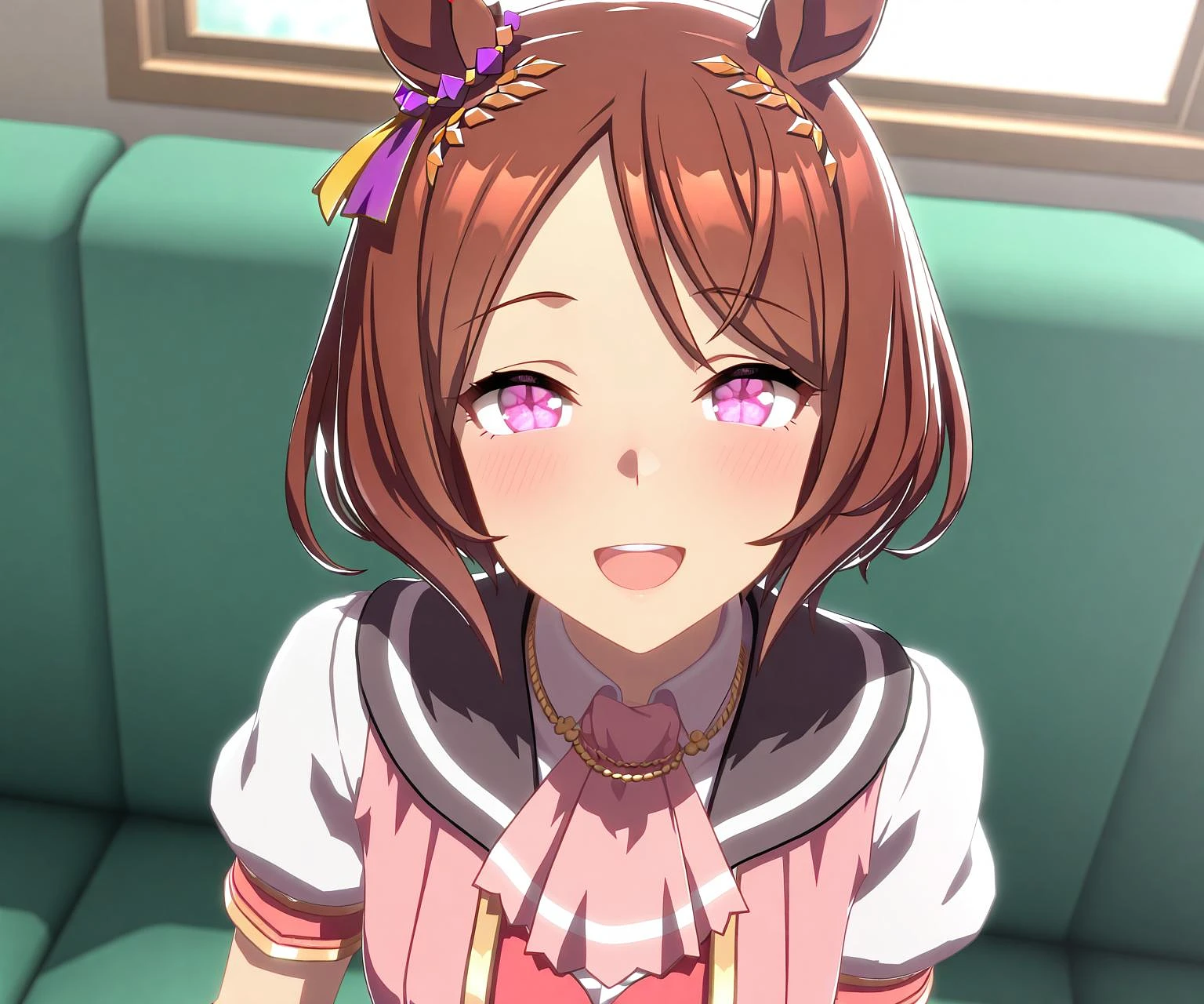 Featured image #2 for Sakura Laurel (Umamusume) in game style 3D ILL-v2