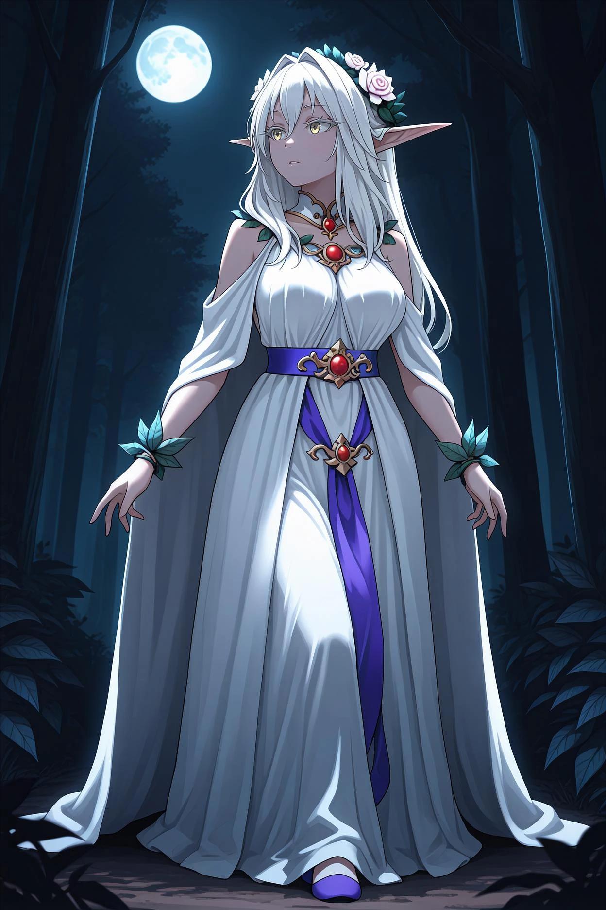 Featured image #3 for Forest Princess/花冠の森姫 (Goblin Slayer) SDXL LoRA [Illustrious]