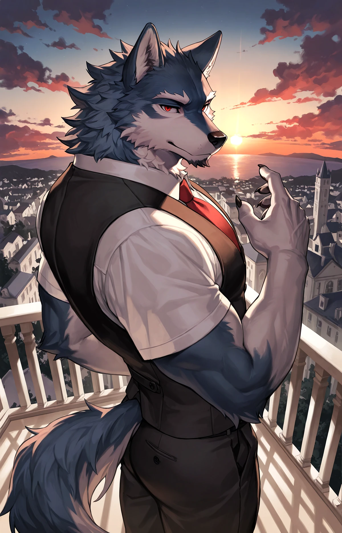 Featured image #1 for Indigo Void Furry Vpred / Furry NoobAI V-pred