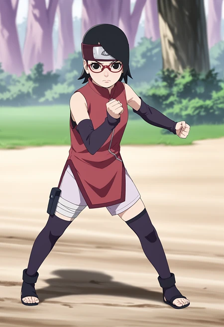 Featured image #4 for Sarada Uchiha - Boruto: Naruto Next Generations - PDXL LORA