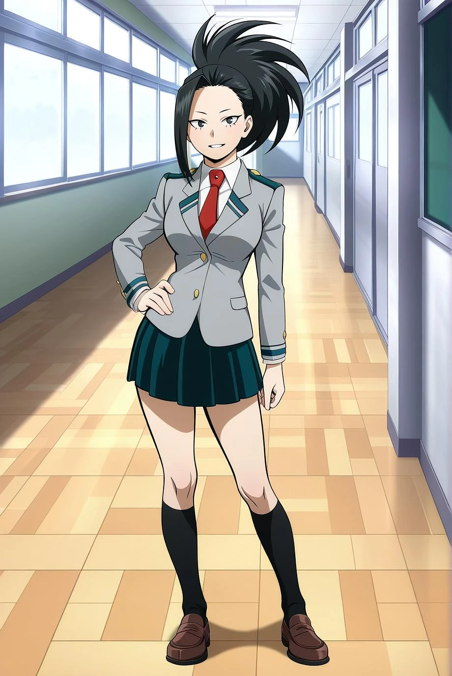 Featured image #2 for Boku no Hero Academia - Momo Yaoyorozu [Pony + Illustrious]
